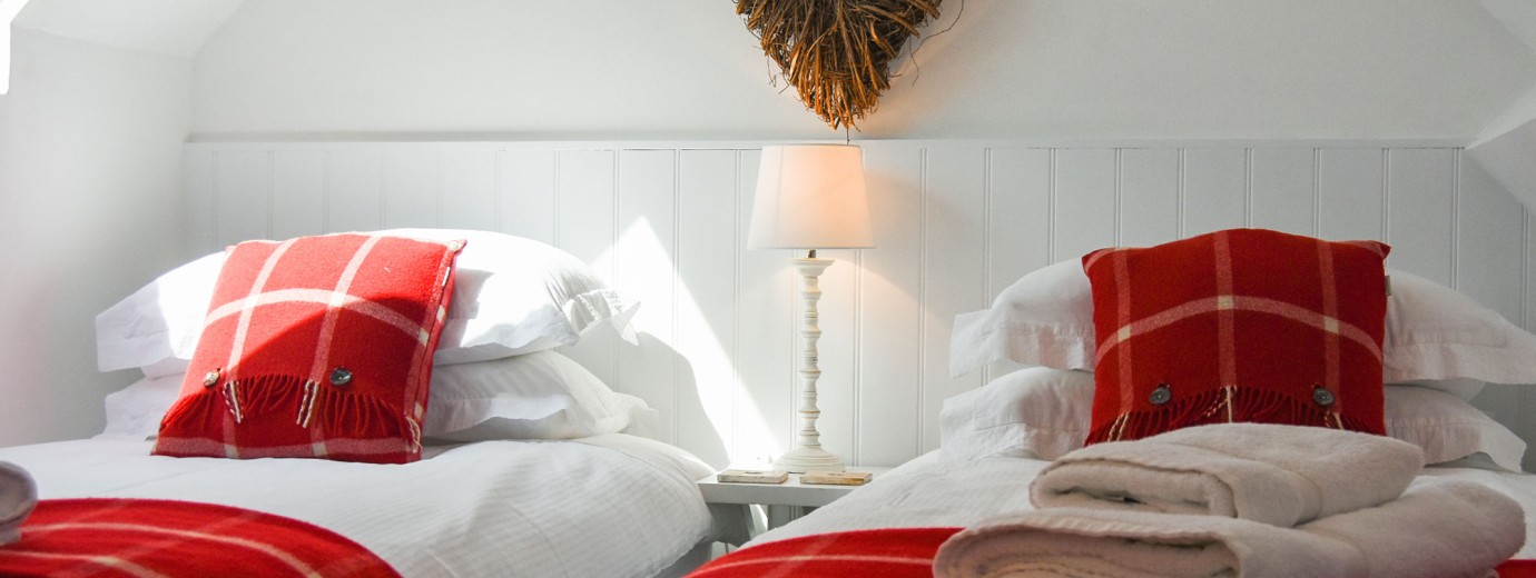 Dunford Cottage twin bedroom