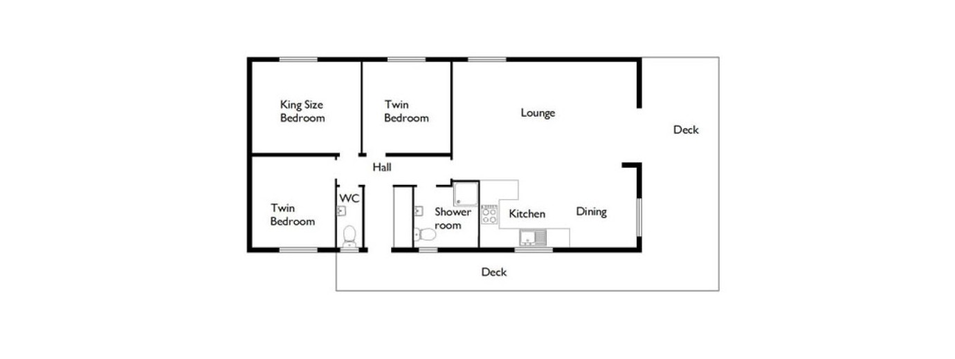 The Buoys lodge floor plan