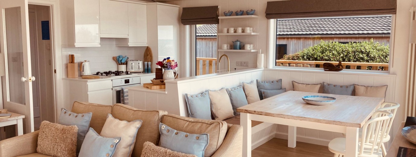 The Moorings living dining kitchen