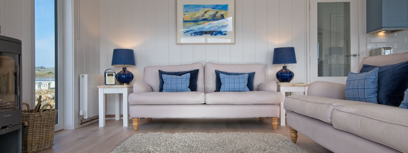 Bluebell Lodge living area