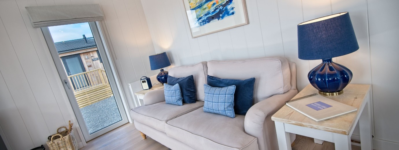 Bluebell Lodge living area