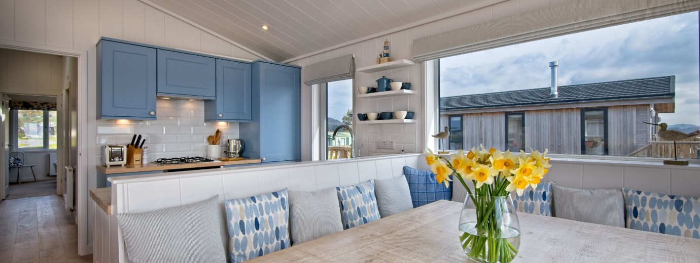 Bluebell Lodge living area