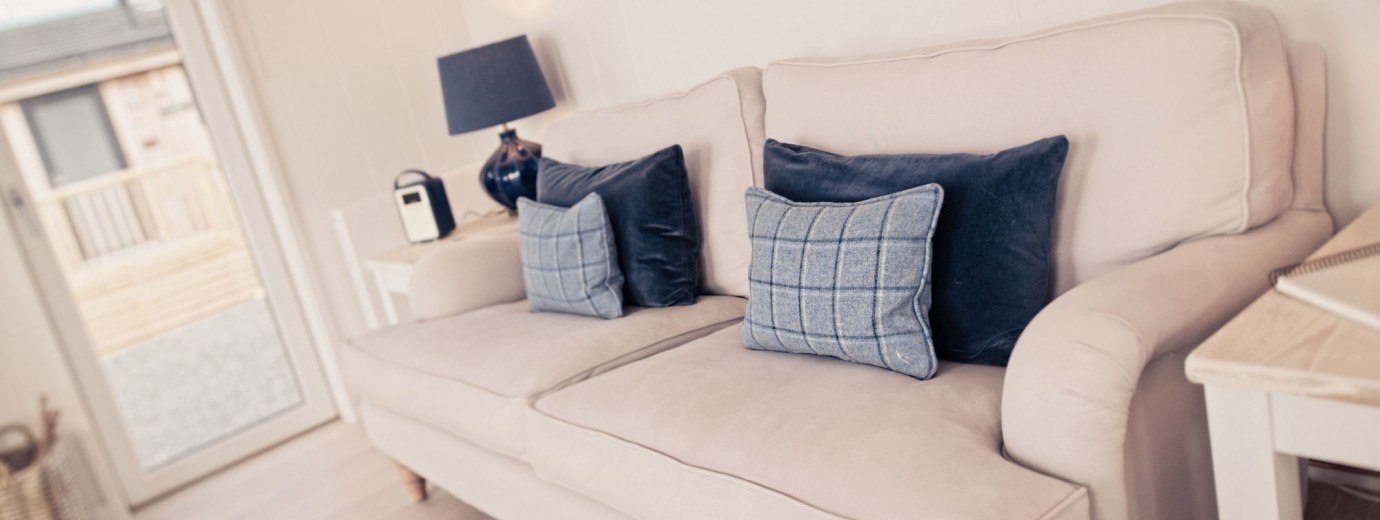 Bluebell Lodge living area